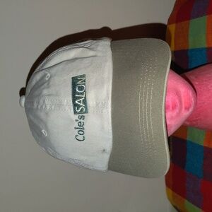 Cole's Salon Embroidered Logo Star Thrower Strapback Hat Cap